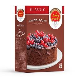 پودر کیک کاکائویی 500 گرم رشد